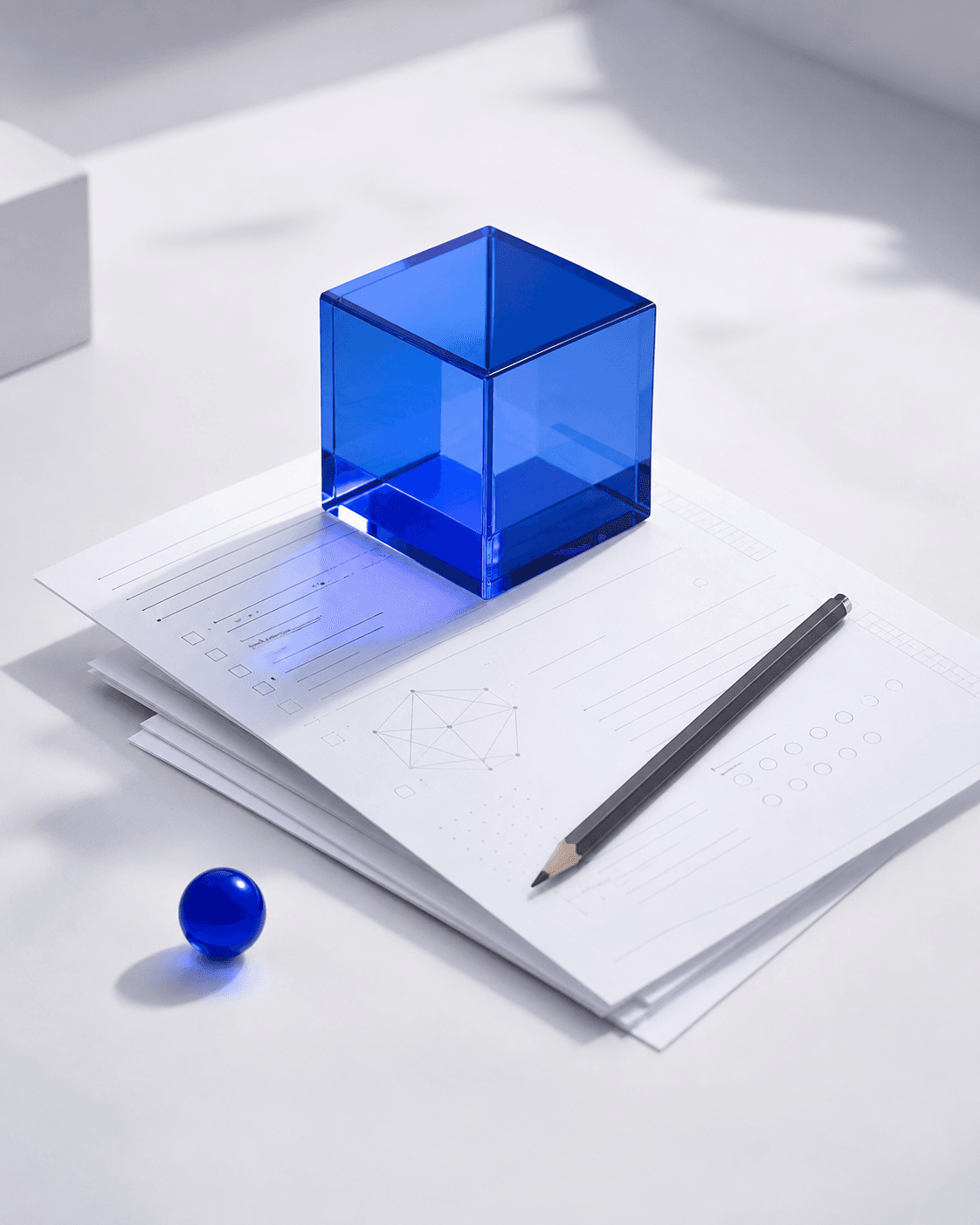 Abstract study materials for certification practice